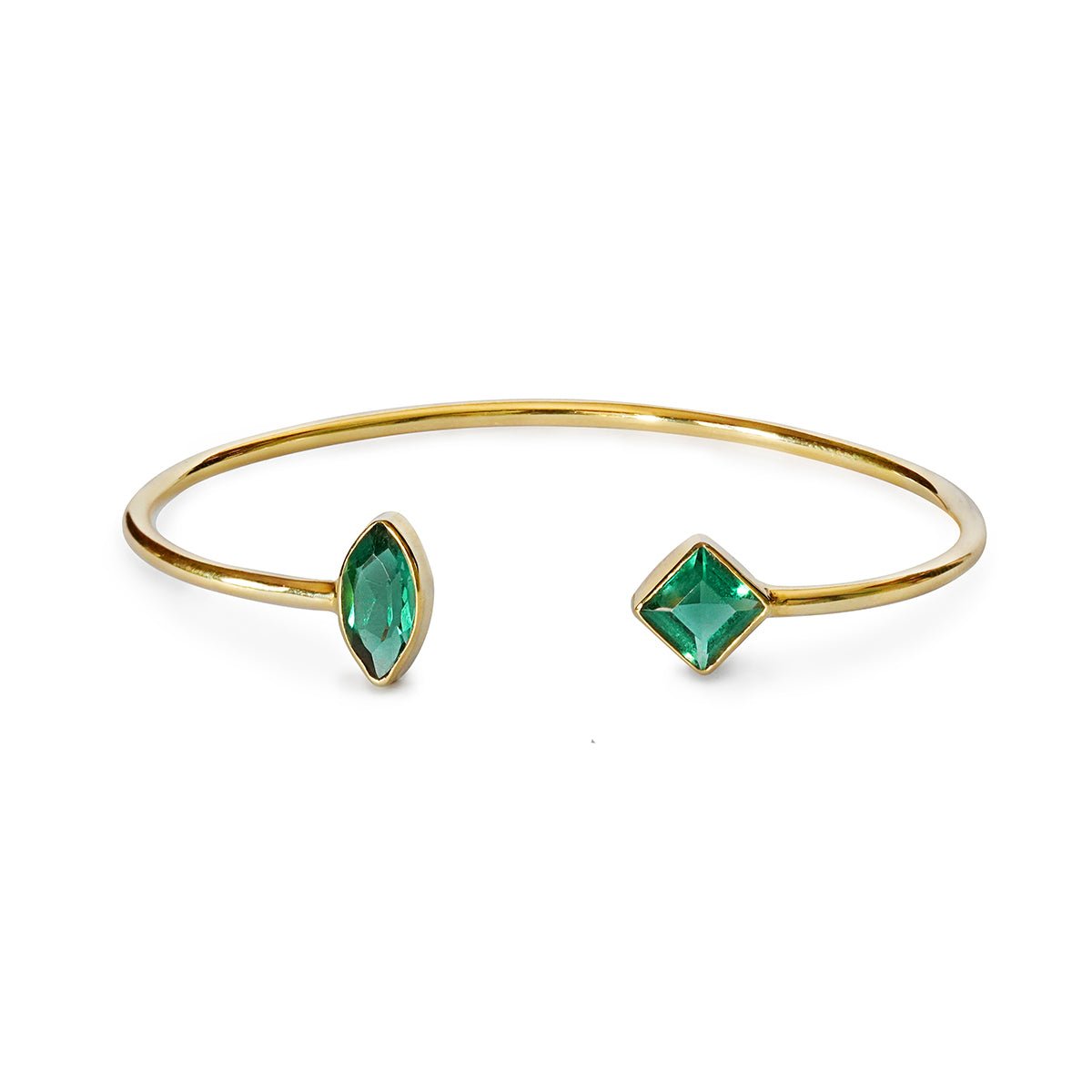 Gita Bracelet - Green Quartz | BITS OF BALI JEWELRY