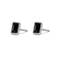 GITA SINGLE BAGUETTE EARRINGS - BLACK ONYX - BITS OF BALI JEWELRY