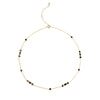 INDIRA BLACK SPINEL NECKLACE - BITS OF BALI JEWELRY
