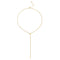 MARQUISE LARIAT SILVER NECKLACE - BITS OF BALI JEWELRY