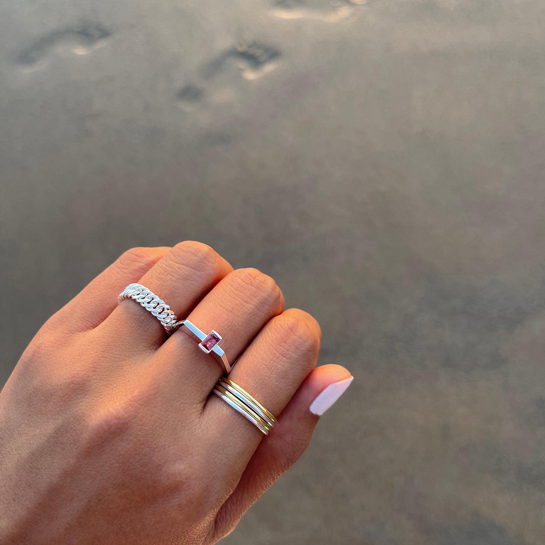 Octo Tourmaline Ring | BITS OF BALI JEWELRY