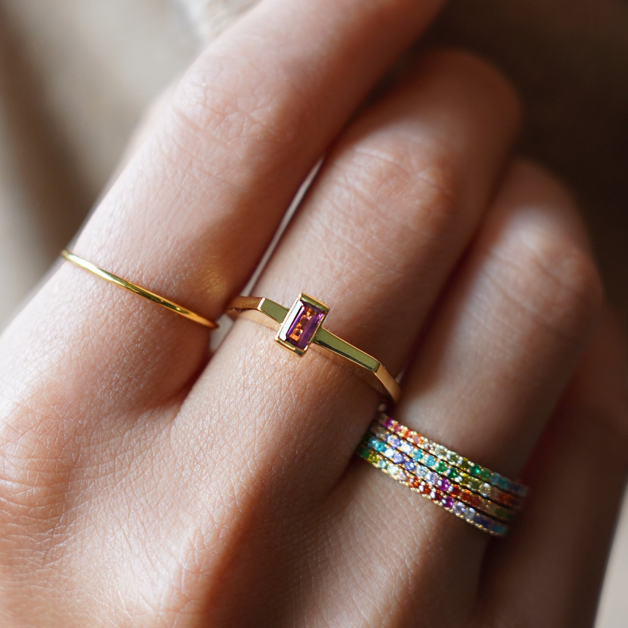 Octo Tourmaline Ring | BITS OF BALI JEWELRY