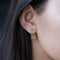 PANCA BLACK SPINEL EARRINGS - BITS OF BALI JEWELRY