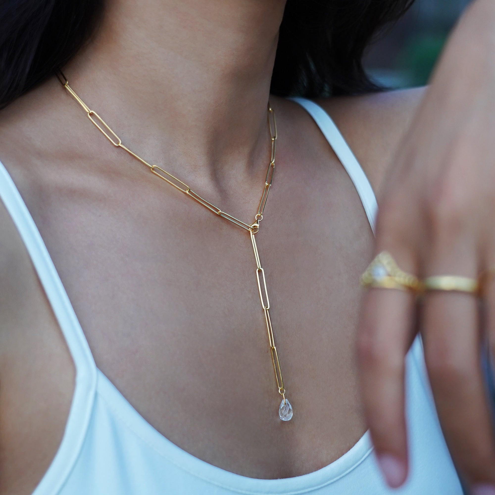 Paper Clip Necklace | BITS OF BALI JEWELRY