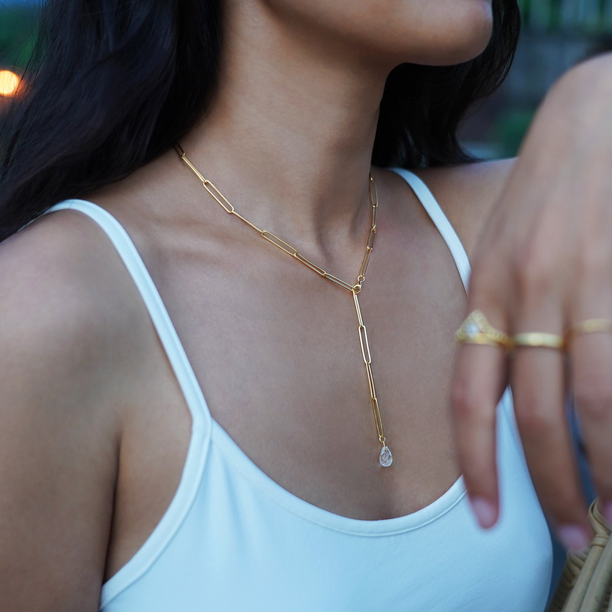 Paper Clip Necklace | BITS OF BALI JEWELRY