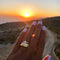 SANDI TRIANGLE WHITE CZ RING - BITS OF BALI JEWELRY