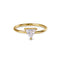SANDI TRIANGLE WHITE CZ RING - BITS OF BALI JEWELRY