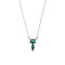 SUNDARI NECKLACE - GREEN QUARTZ - BITS OF BALI JEWELRY