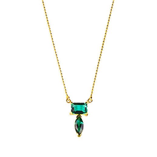 Sundari Necklace - Green Quartz | BITS OF BALI JEWELRY