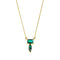 SUNDARI NECKLACE - GREEN QUARTZ - Necklaces - BITS OF BALI JEWELRY
