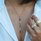 TARA GEMSTONE NECKLACE - Necklaces - BITS OF BALI JEWELRY