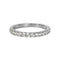 TARA PAVE 2MM WHITE CZ RING - Rings - BITS OF BALI JEWELRY