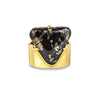 VIRA BOLD RING - APACHE GOLD PYRITE - Rings - BITS OF BALI JEWELRY