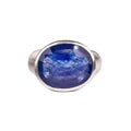 VIRA BOLD RING - BLUE SAPPHIRE - Rings - BITS OF BALI JEWELRY