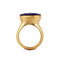 VIRA BOLD RING - BLUE SAPPHIRE - Rings - BITS OF BALI JEWELRY