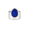 VIRA BOLD RING - LAPIS LAZULI - Rings - BITS OF BALI JEWELRY
