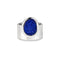 VIRA BOLD RING - LAPIS LAZULI - Rings - BITS OF BALI JEWELRY