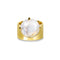 VIRA BOLD RING - RAINBOW MOONSTONE - Rings - BITS OF BALI JEWELRY
