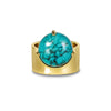 VIRA BOLD RING - TURQUOISE - Rings - BITS OF BALI JEWELRY