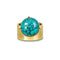 VIRA BOLD RING - TURQUOISE - Rings - BITS OF BALI JEWELRY